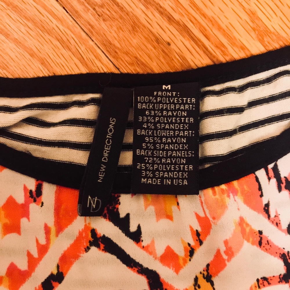 Brightly Patterned Tank Top - Picture 5 of 5